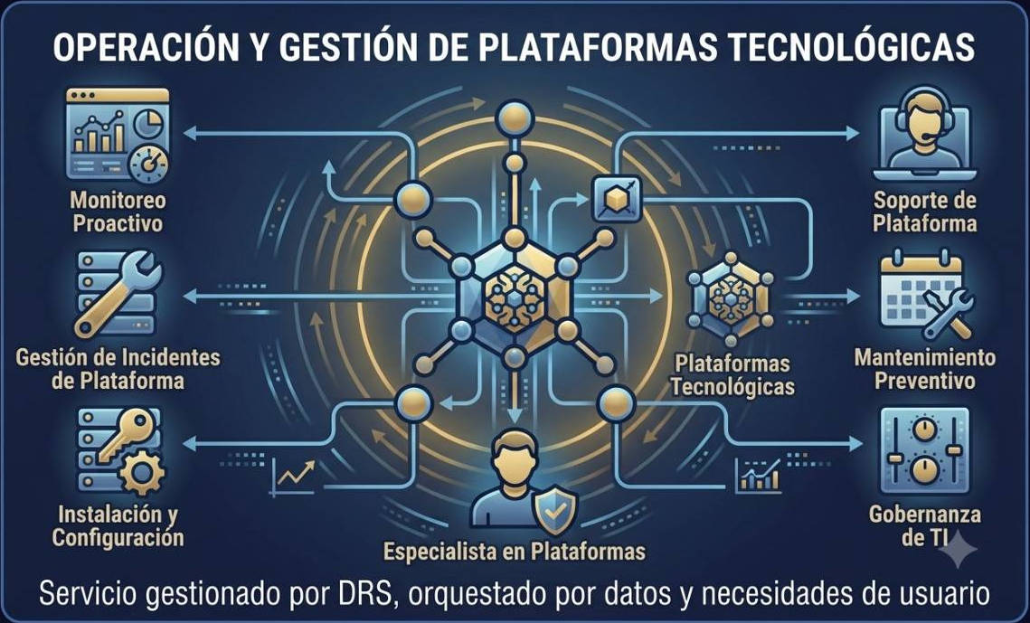Imagen representativa de Operación y Gestión de Plataformas Tecnológicas